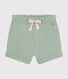 Pantalón corto de jersey ligero de bebé