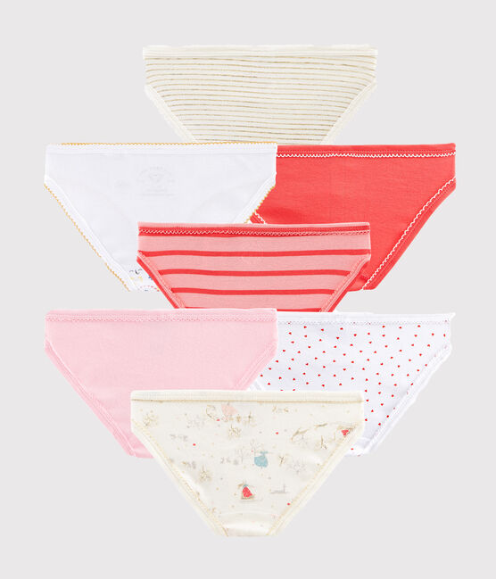 Juego sorpresa de 7 braguitas para niña pequeña variante 1