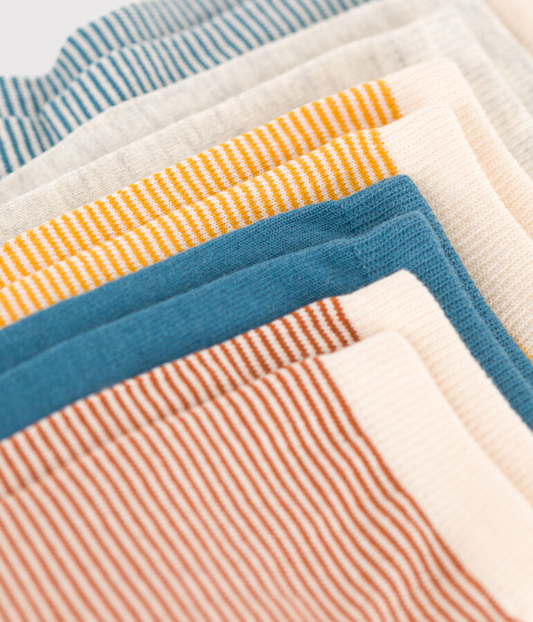 Juego de 5 pares de calcetines milrayas para ni&ntilde;o/ni&ntilde;a multicolor