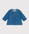 Blusa de tejido vaquero ligero para bebé azul DENIM CLAIR