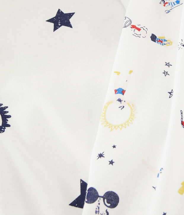 Juego de 2 camisetas de manga larga con estampado festivo de ni&ntilde;o peque&ntilde;o multicolor