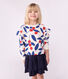 Sudadera infantil de algodón con estampado