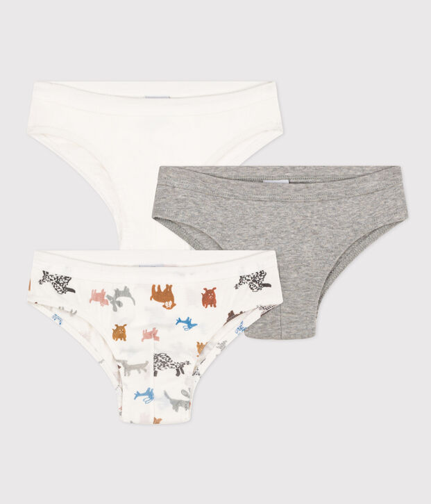 Juego de 3 slips de algod&oacute;n perro para ni&ntilde;o multicolor