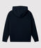 Sudadera con capucha de muletón de niño azul SMOKING