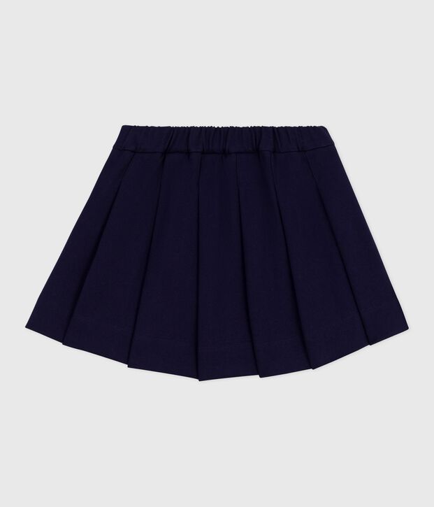 Falda infantil lisa de algod&oacute;n SOIR