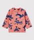 Sudadera con estampado de animales de muletón de bebé