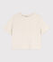 Camiseta LE BOXY de algodón para mujer beige MONTELIMAR CHINE