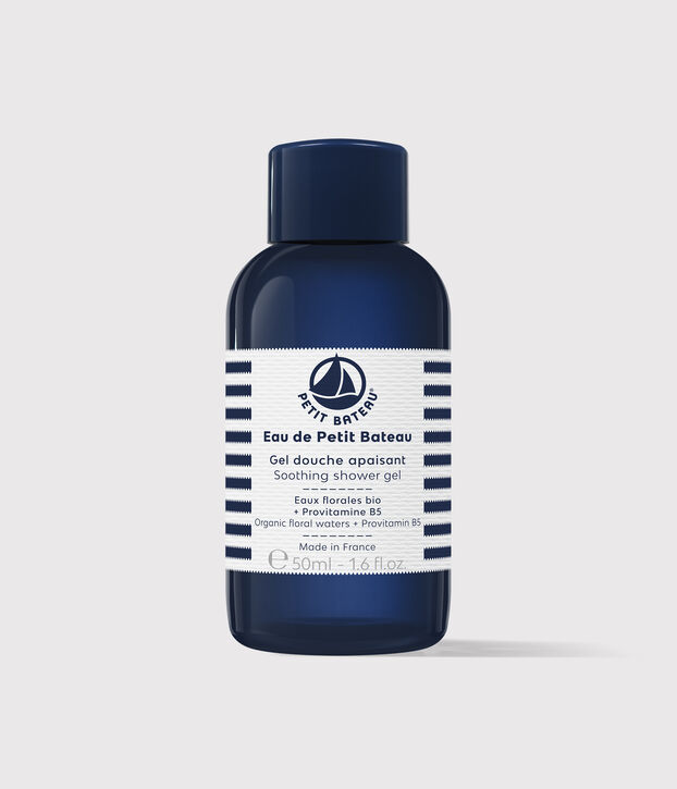 Gel de ducha calmante - Tama&ntilde;o viaje 50 ml blanco/blanco