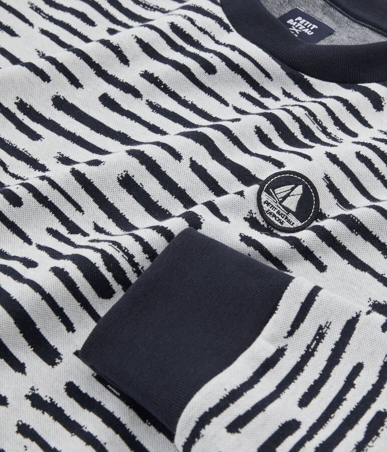 Sudadera colaboraci&oacute;n de Jean Jullien blanco MARSHMALLOW/ DASH CN