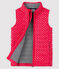 Chaleco para niña rosa POPPY/gris ARGENT