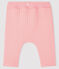 Pantalón de túbico acolchado para bebé rosa CHARME