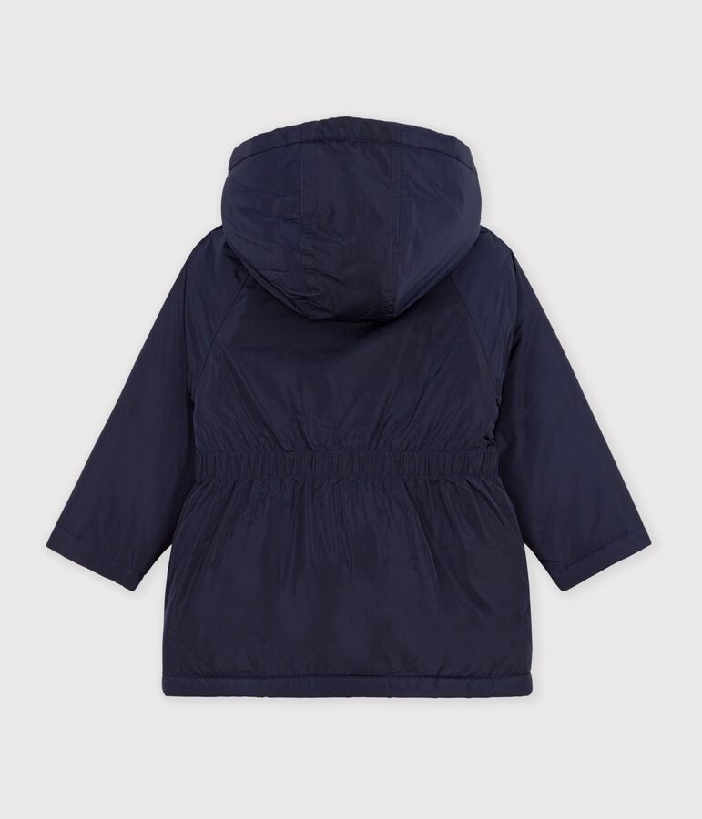 Parka para ni&ntilde;a azul