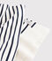 Bufanda a rayas unisex blanco MARSHMALLOW/azul SMOKING