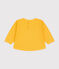 Sudadera de felpa para bebé amarillo DAISY