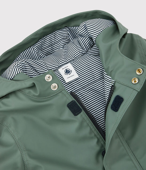 Chubasquero c&aacute;lido forrado de tejido polar para beb&eacute; THUYA