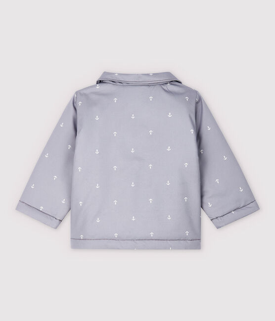 Chaqueta de celebración de sarga irresistible de bebé niño gris CONCRETE/blanco MARSHMALLOW