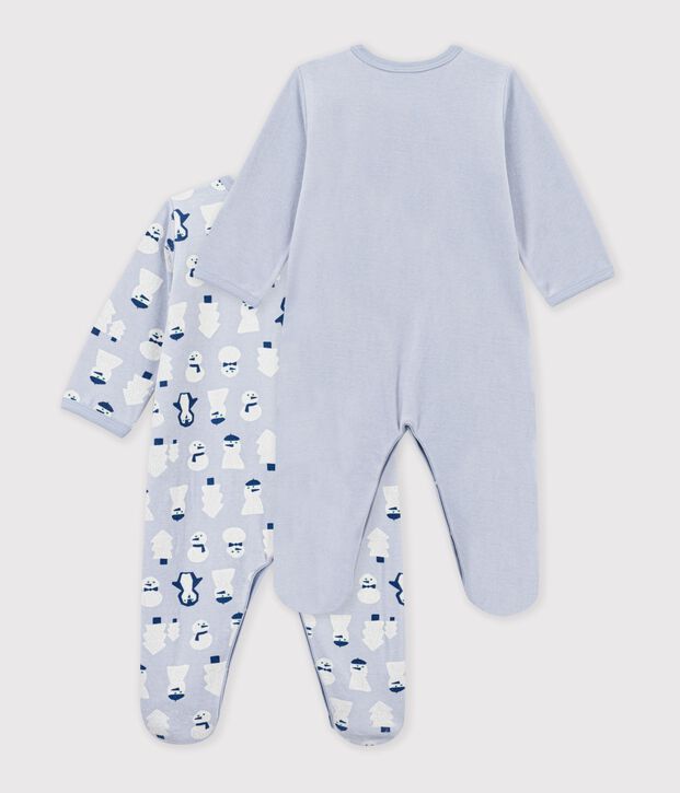 Juego de pijamas de terciopelo estampado para beb&eacute; multicolor