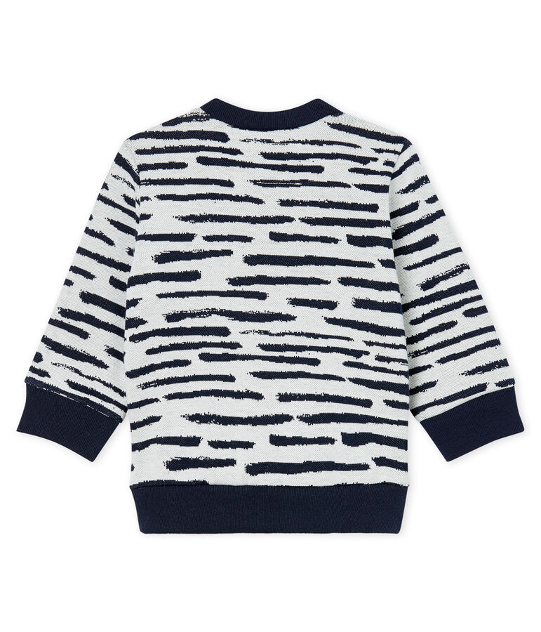 Sudadera de beb&eacute; unisex Jean Jullien blanco MARSHMALLOW/ DASH