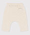 Pantalón de terciopelo de algodón de bebé beige MONTELIMAR CHINE