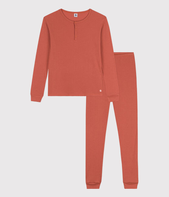 Pijama de algodón y lyocell de mujer rosa BRANDY