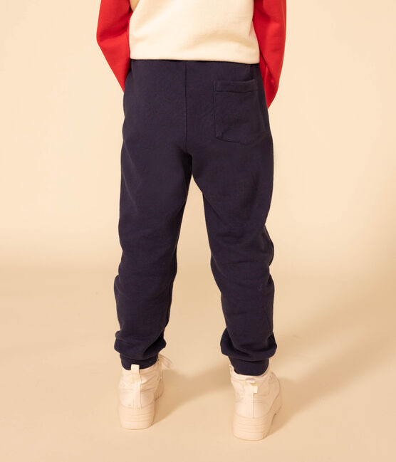 Pantalón de chándal para niño azul SMOKING