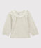 Blusa de algodón de bebé. beige MONTELIMAR CHINE