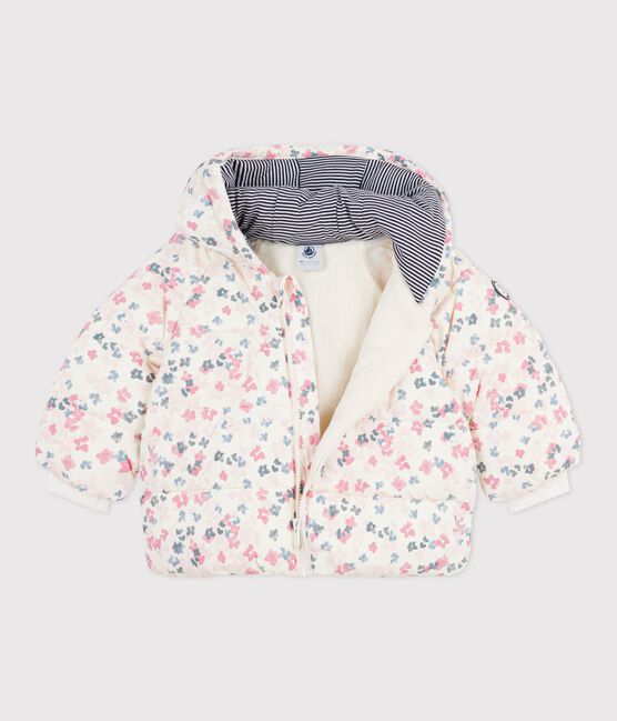 Plumífero estampado para bebé MILK/ MULTICO