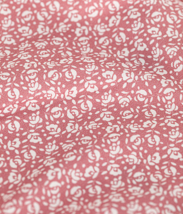 Traje de ba&ntilde;o de beb&eacute; rosa/blanco