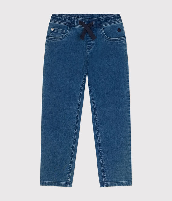 Pantalón vaquero regular para niño azul BLEU DELAVE