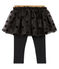 Falda con leggings para bebé niña gris CAPECOD
