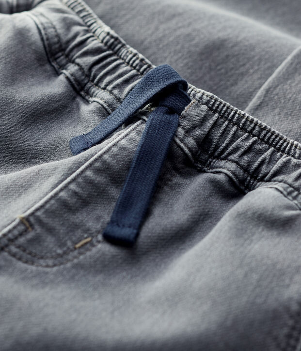 Pantal&oacute;n de corte normal de tejido vaquero de ni&ntilde;o gris