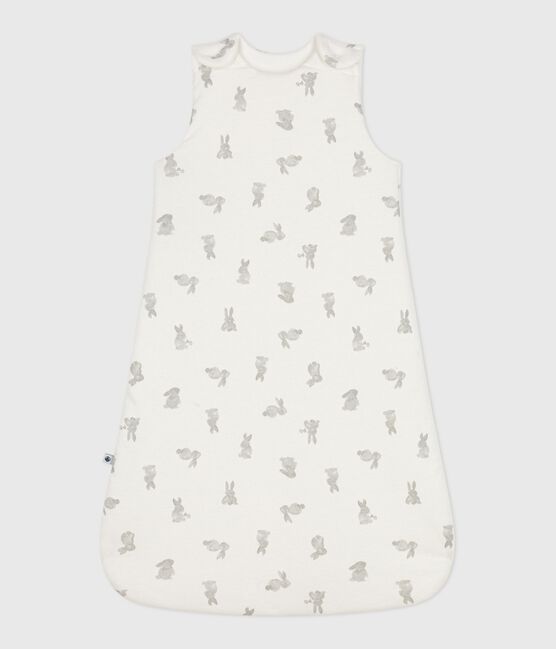 Saco de algodón con conejos blanco MARSHMALLOW/gris GRIS