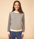 Jersey marinero de algodón para mujer