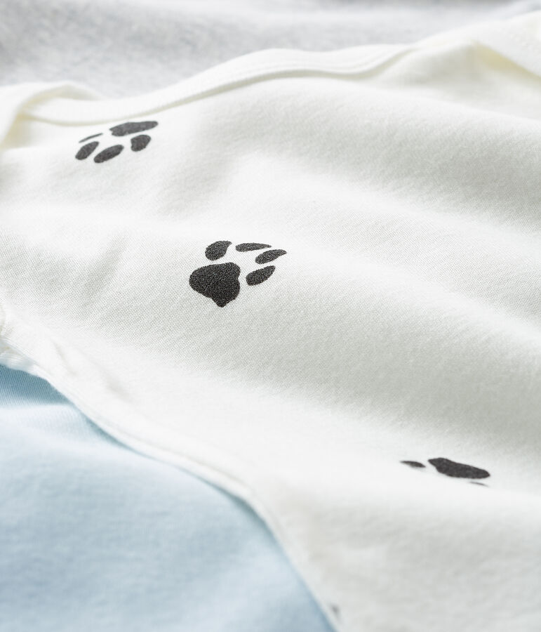 Tr&iacute;o de bodis de manga corta para beb&eacute; ni&ntilde;o variante 1