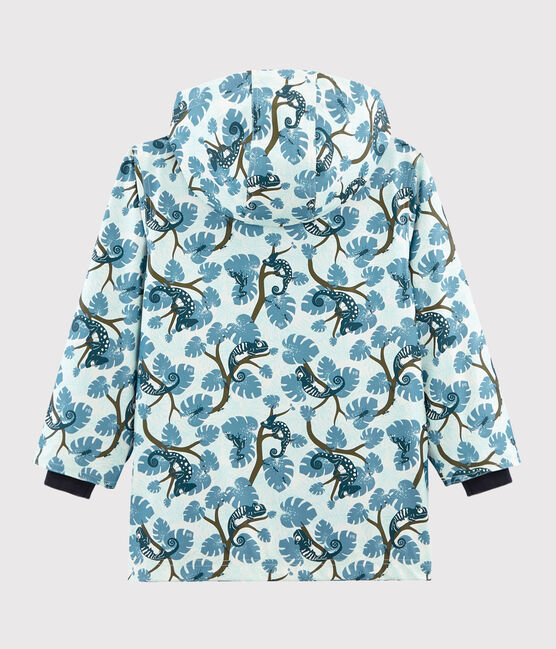 Impermeable estampado infantil para niño blanco MARSHMALLOW/blanco MULTICO