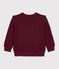 Sudadera infantil lisa de algod&oacute;n TRUFFE
