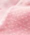 Bufanda para bebé unisex con forro polar rosa CHARME/blanco MARSHMALLOW