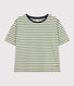Camiseta la Boxy de algodón de mujer