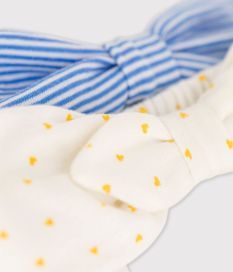 Juego de 2 diademas de beb&eacute; multicolor