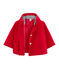 Capa infantil de niña rojo TERKUIT