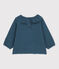 Blusa de manga larga de gasa de algodón para bebé DUCKY