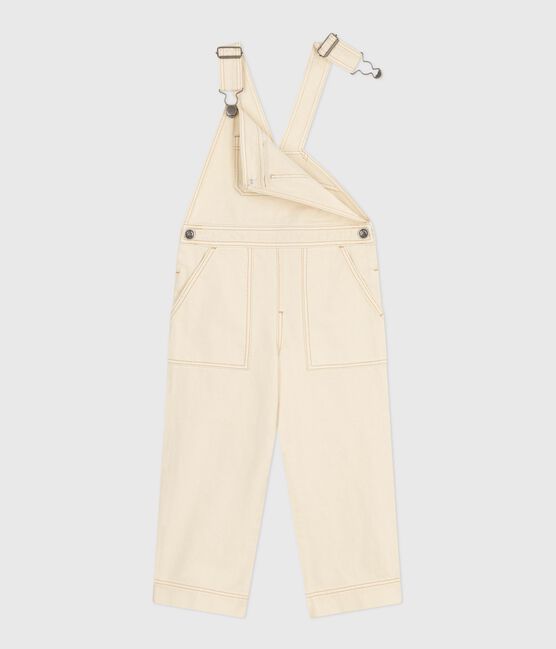 Peto infantil de tejido denim liso crudo MILK