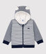 Chaqueta de béisbol de sherpa de bebé.