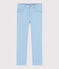 Pantalón de sarga de niño azul JASMIN