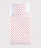 Juego de cama de corazón rojo de popelina blanco MARSHMALLOW/rojo TERKUIT