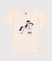 Camiseta de punto de manga corta para niña crudo AVALANCHE