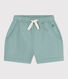 Shorts infantiles de algodón liso