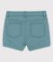 Shorts de tejido vaquero para niña verde BRUT