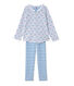 Pijama de túbico reversible para niña