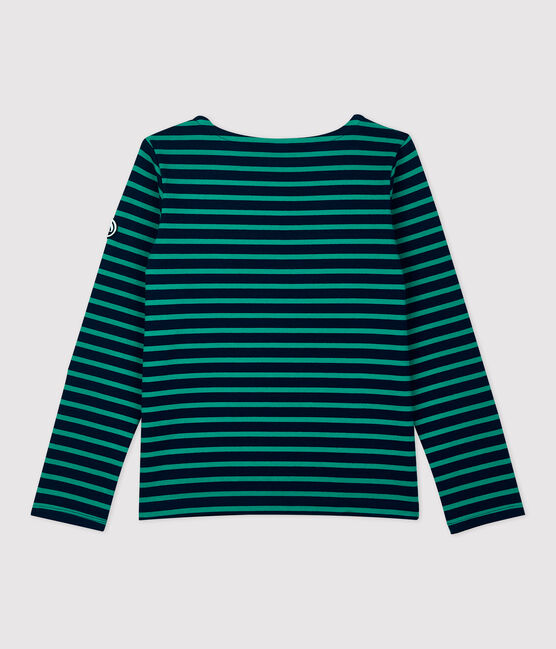 Jersey marinero emblemático de algodón de mujer azul SMOKING/ PIVERT